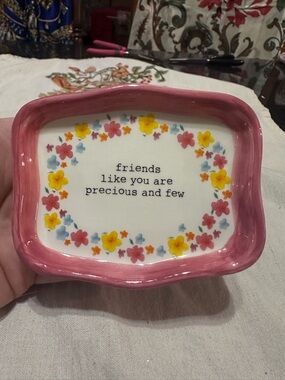 Ceramic trinket tray